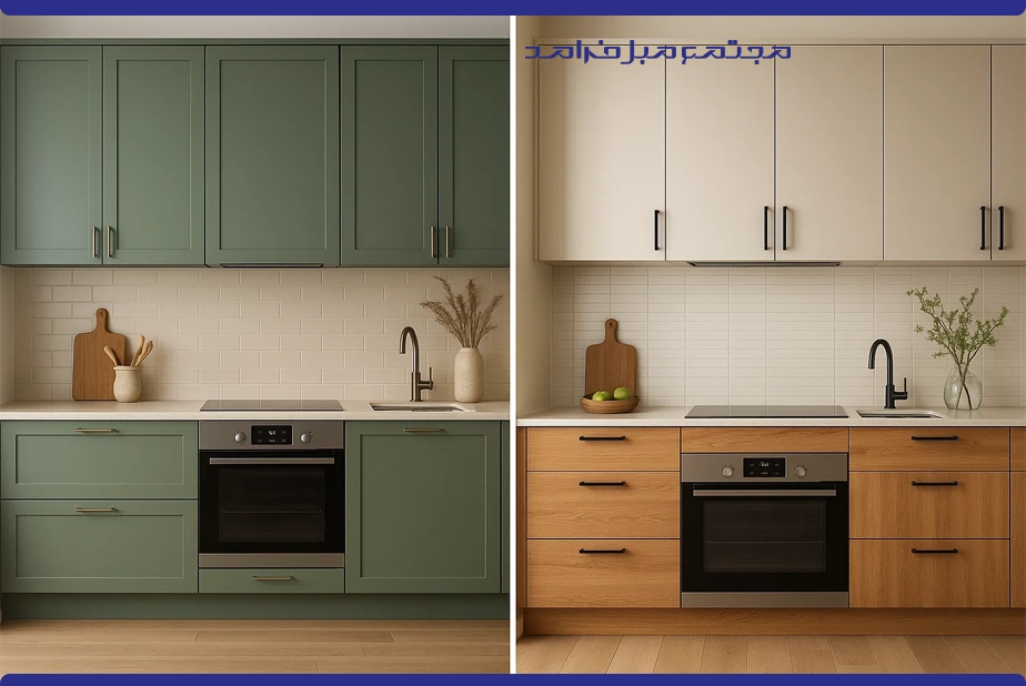 جدیدترین مدل‌ های کابینت آشپزخانه در سال ۱۴۰۴+ ترند های طراحی ویژه خانه‌ ایرانی