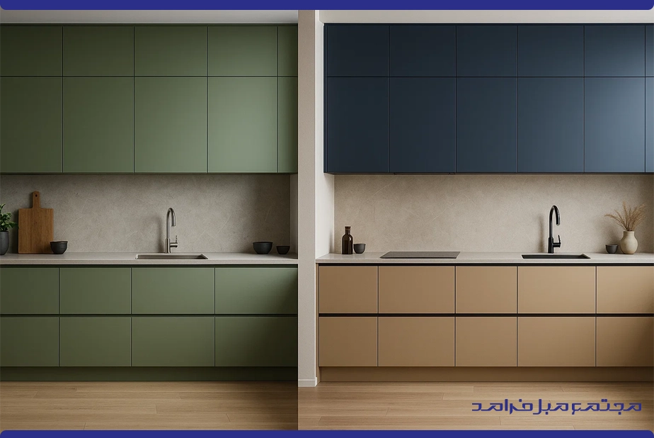جدیدترین مدل‌ های کابینت آشپزخانه در سال ۱۴۰۴+ ترند های طراحی ویژه خانه‌ ایرانی