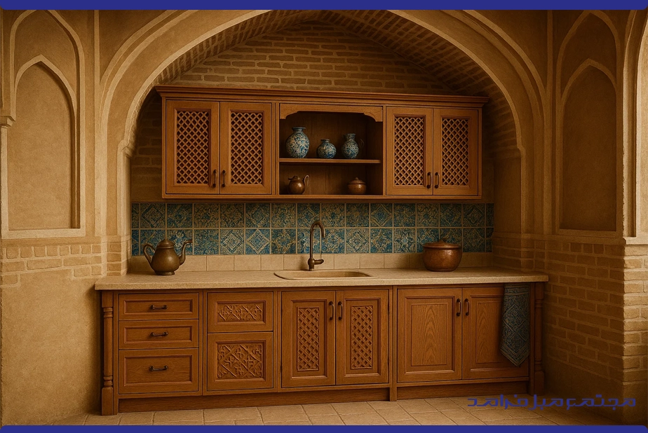جدیدترین مدل‌ های کابینت آشپزخانه در سال ۱۴۰۴+ ترند های طراحی ویژه خانه‌ ایرانی