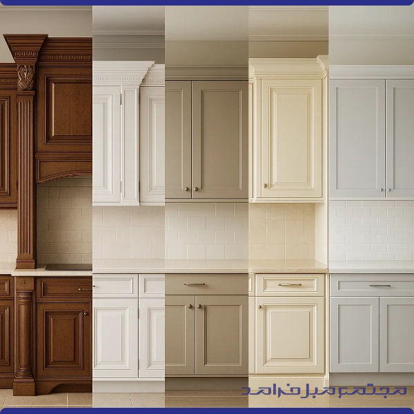 طراحی کابینت کلاسیک در یزد، به سبک خانه‌های اصیل ایرانی