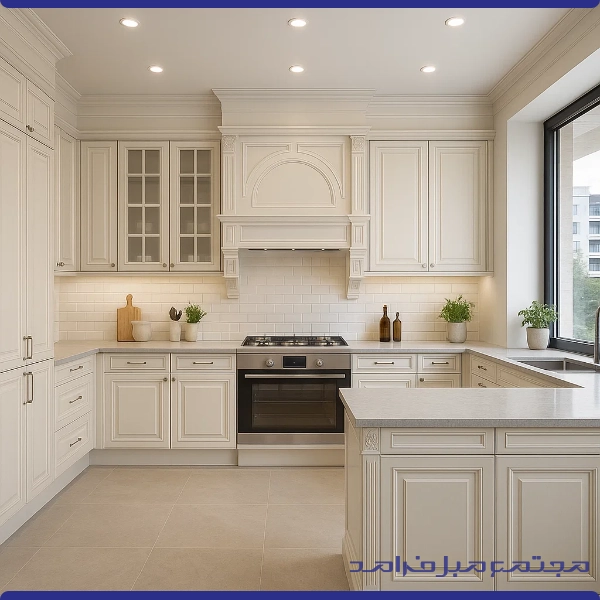 طراحی کابینت کلاسیک در یزد، به سبک خانه‌های اصیل ایرانی