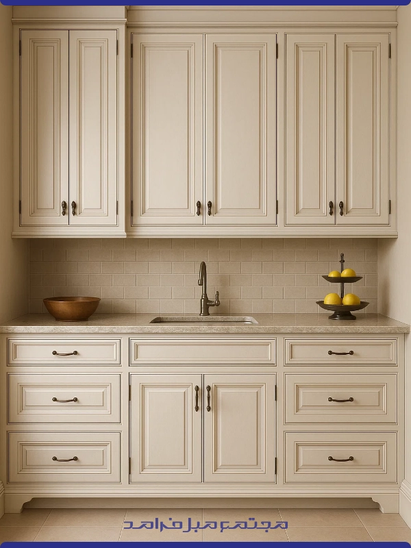 طراحی کابینت کلاسیک در یزد، به سبک خانه‌های اصیل ایرانی