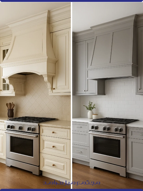 طراحی کابینت کلاسیک در یزد، به سبک خانه‌های اصیل ایرانی