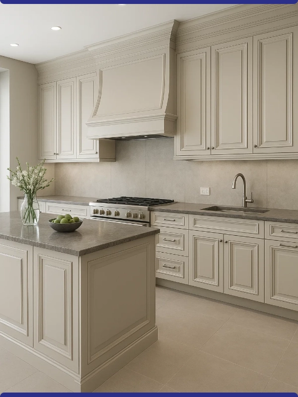 طراحی کابینت کلاسیک در یزد، به سبک خانه‌های اصیل ایرانی