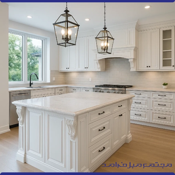 طراحی کابینت کلاسیک در یزد، به سبک خانه‌های اصیل ایرانی