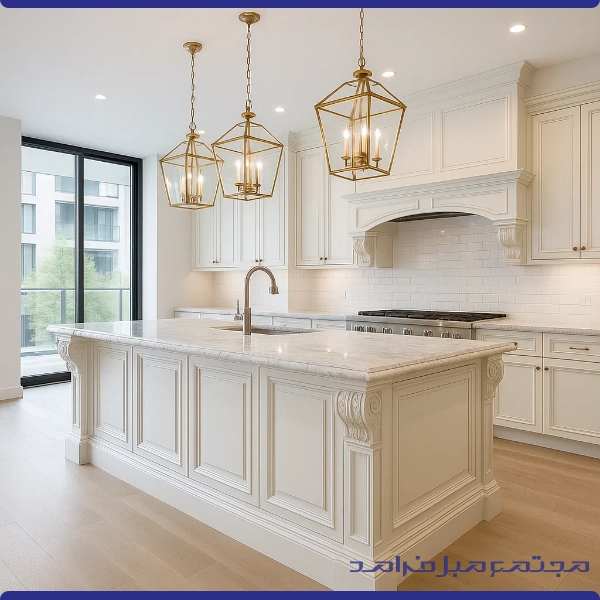 طراحی کابینت کلاسیک در یزد، به سبک خانه‌های اصیل ایرانی