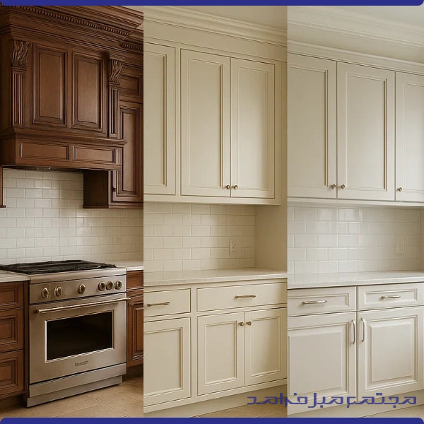 طراحی کابینت کلاسیک در یزد، به سبک خانه‌های اصیل ایرانی