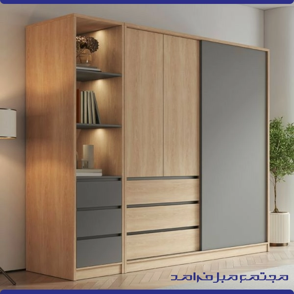 مدل‌ های جدید و ترند کمد دیواری در طراحی داخلی ۱۴۰۴، انتخابی مدرن و مینیمال