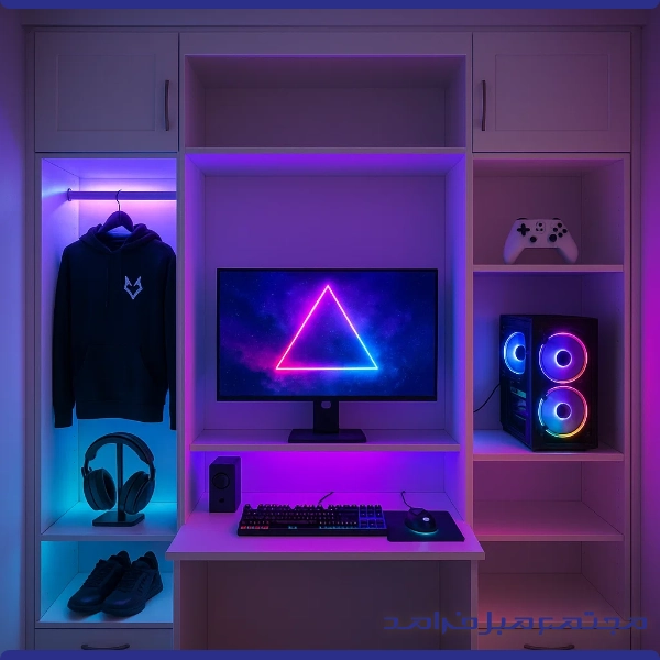 مدل‌ های جدید و ترند کمد دیواری در طراحی داخلی ۱۴۰۴، انتخابی مدرن و مینیمال