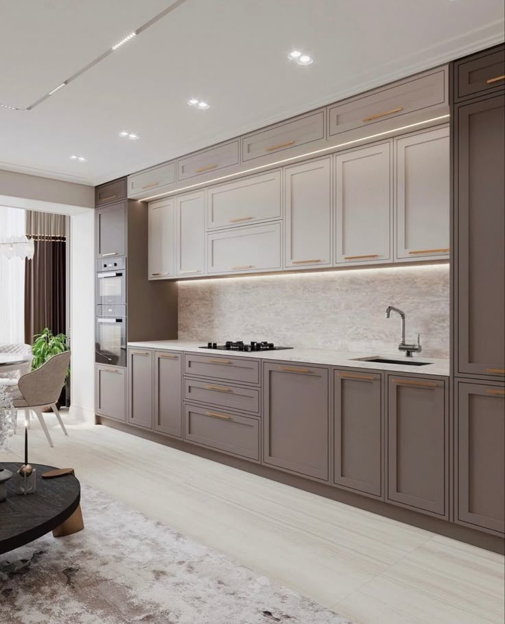 10 رنگ پرطرفدار کابینت نئوکلاسیک در سال 2025 + راهنمای انتخاب 5 کابینت شیک ممبران